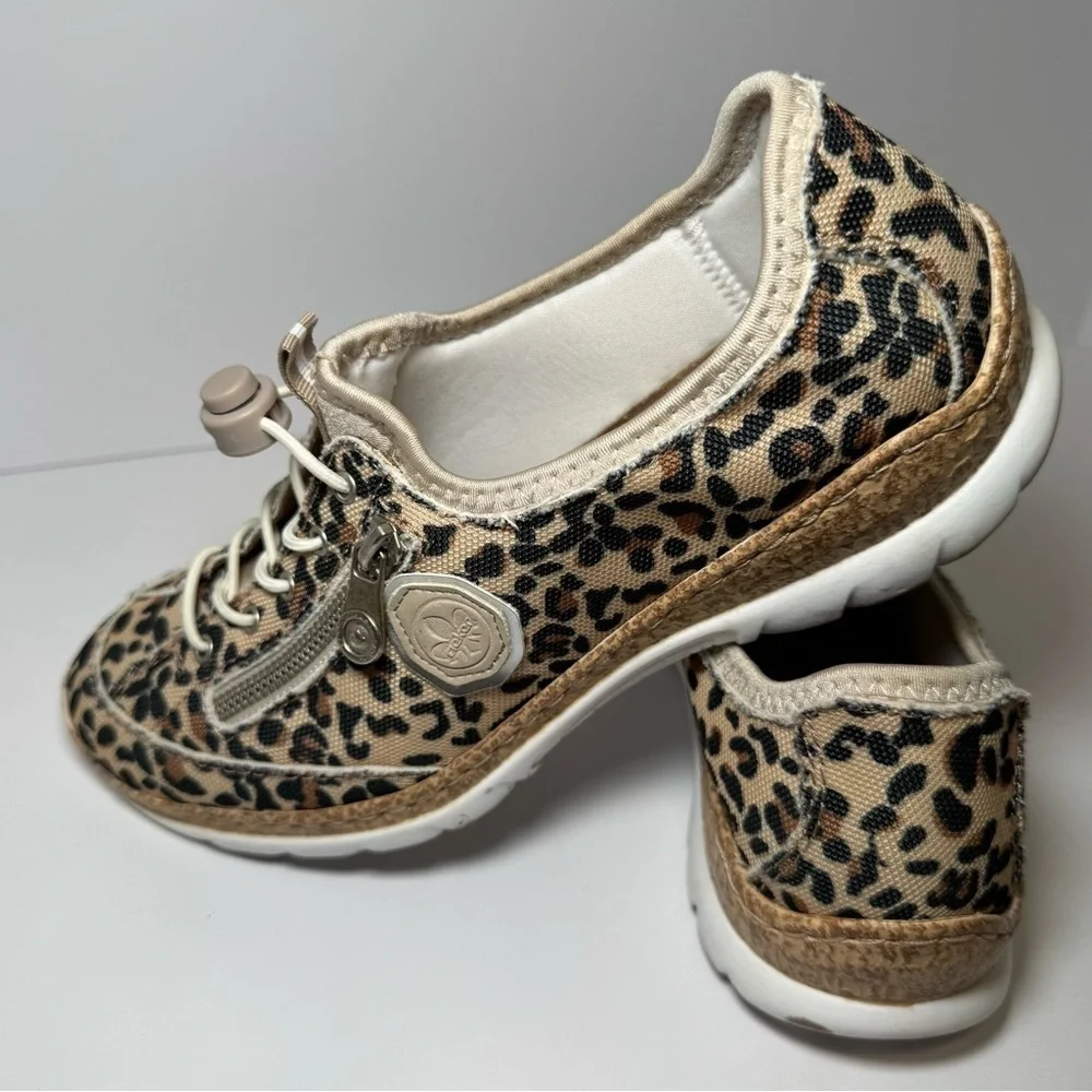 Rieker Nikita 63 stylish women's slip-on sneakers size 39/8
